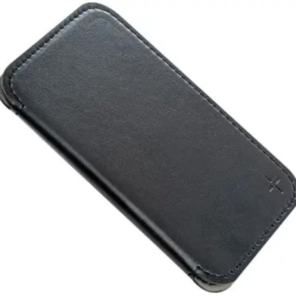 TYLT Easy Snap Magnetic Phone Wallet MagSafe Compatible for iPhone 12 & on Black